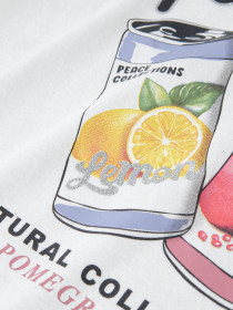 NAME IT T-shirt Haima Bright White Tropic Haven